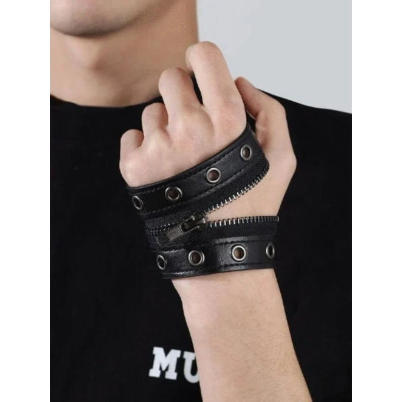 Men Women Zipper Bracelet