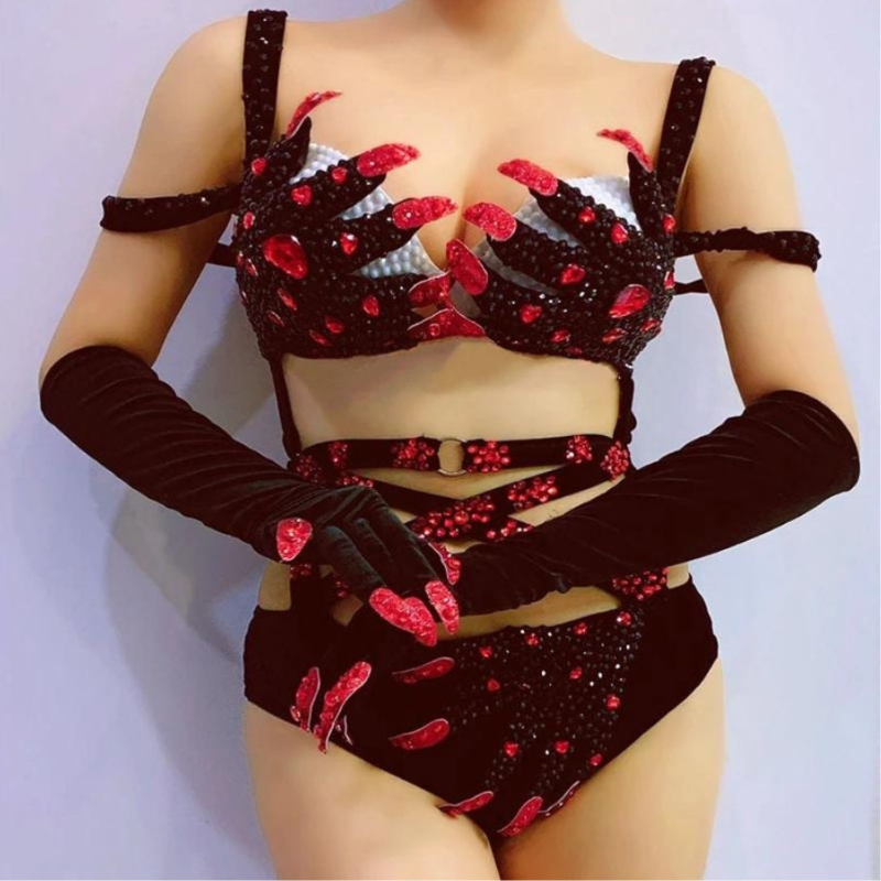 Hands Nails Costume Bodysuit