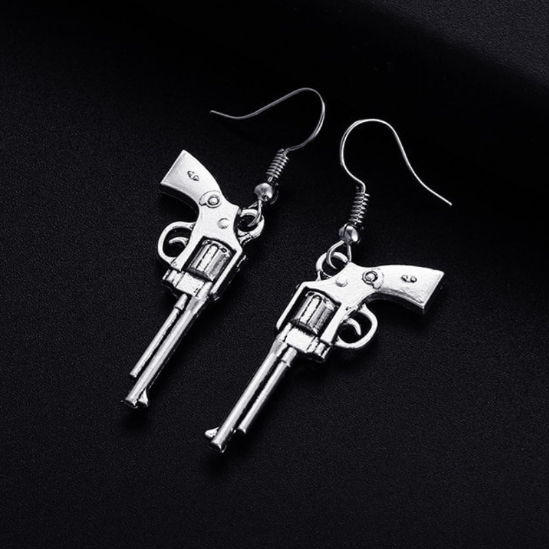 Gun Earrings