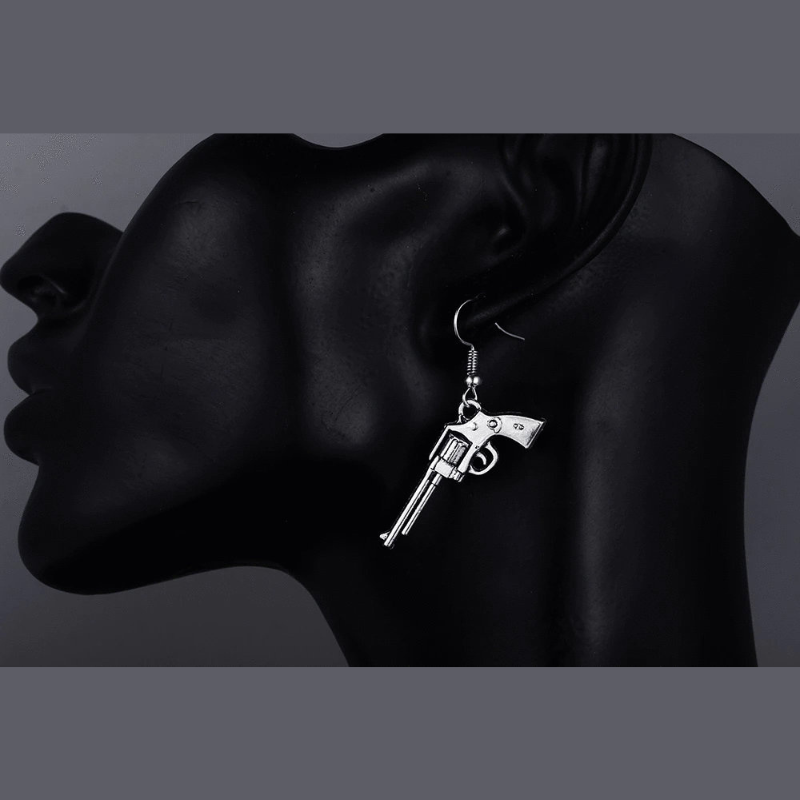 Gun Earrings