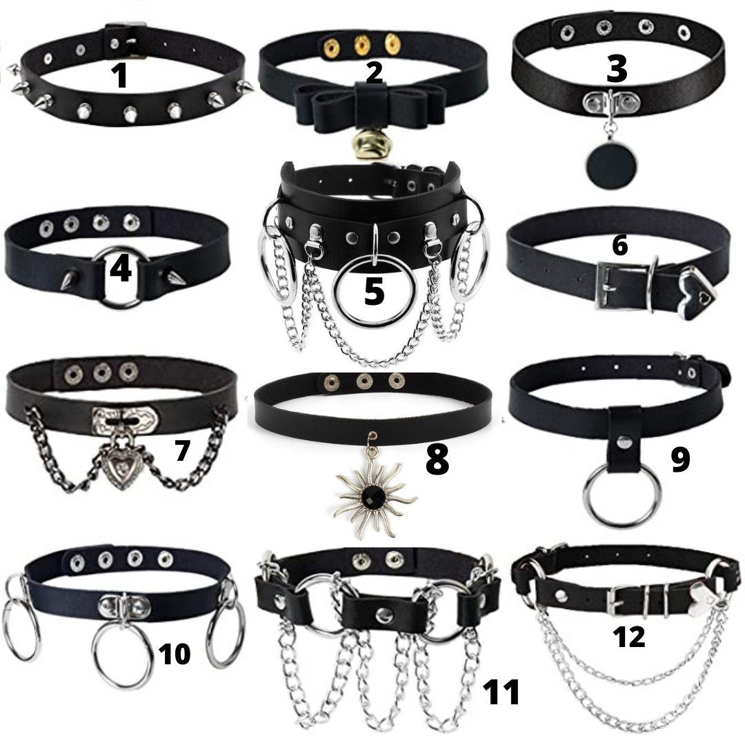 Spiked Collar Choker