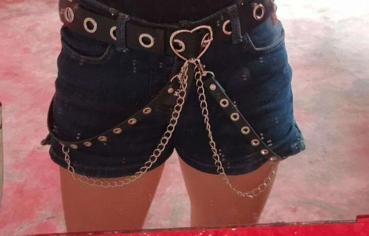 Heart Chain Belt