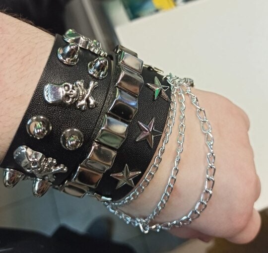 Punk Gothic Bracelet Chain