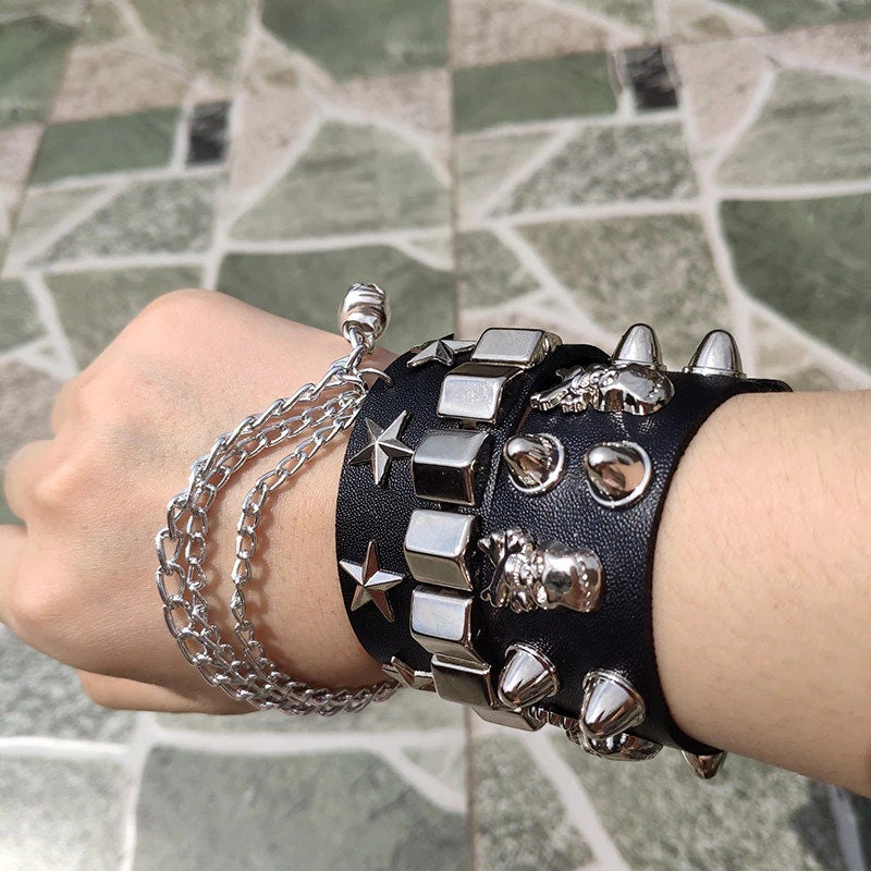 Punk Gothic Bracelet Chain