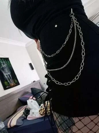 Punk Gothic Chain Belt