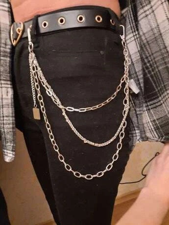 Punk Gothic Chain Belt