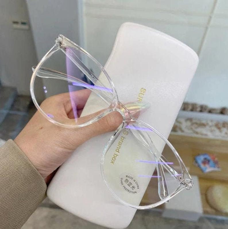 Transparent Anti Blue Light Glasses