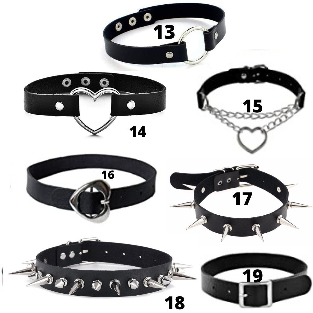 Spiked Collar Choker