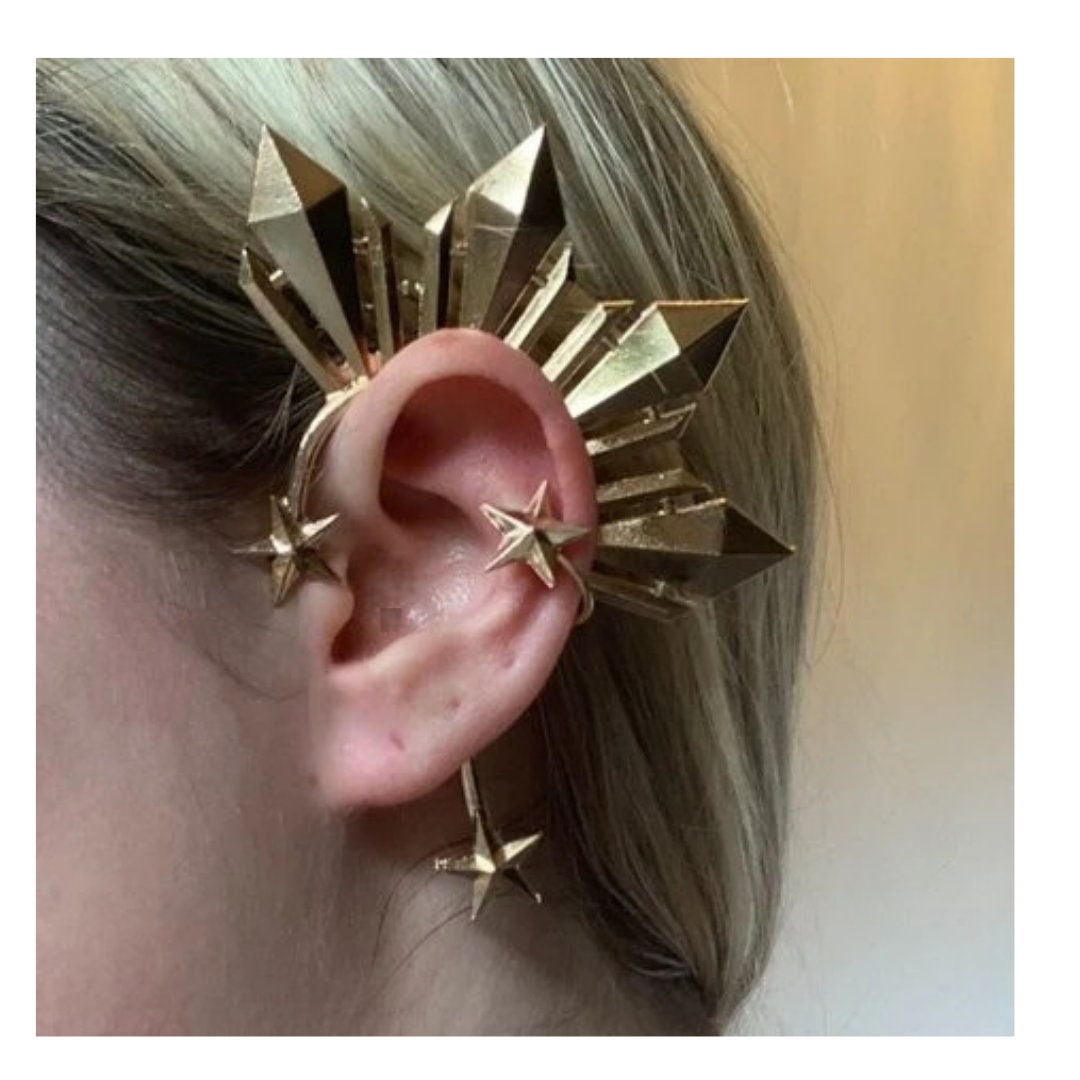 Gold Star Ear Cuff