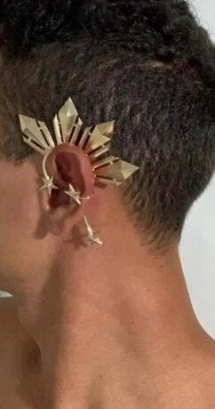 Gold Star Ear Cuff