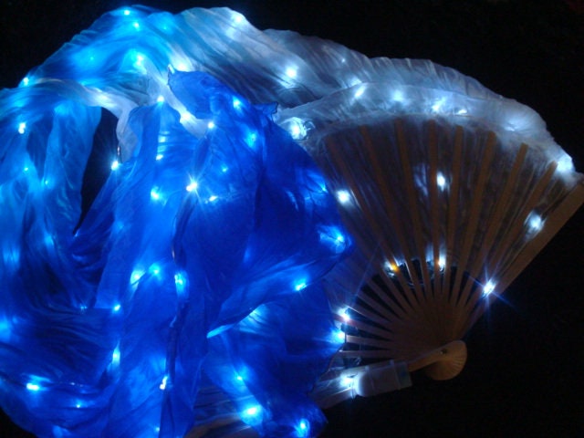 Led Fan Veil Silk