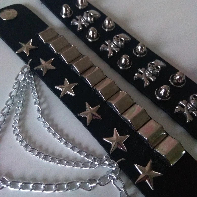 Punk Gothic Bracelet Chain