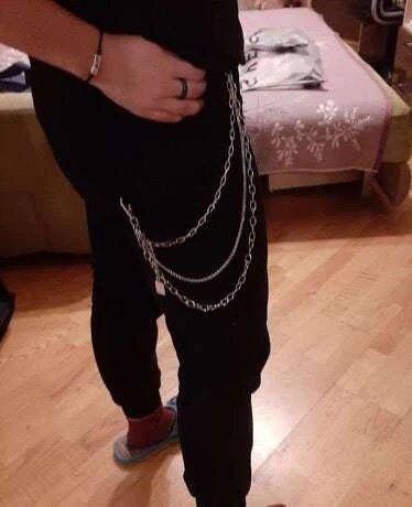 Punk Gothic Chain Belt