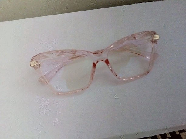 Cat Eye Pink Anti Blue Light Blocking Glasses