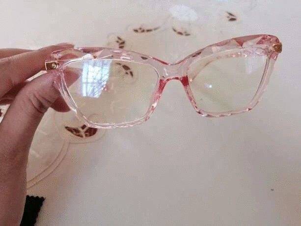 Cat Eye Pink Anti Blue Light Blocking Glasses