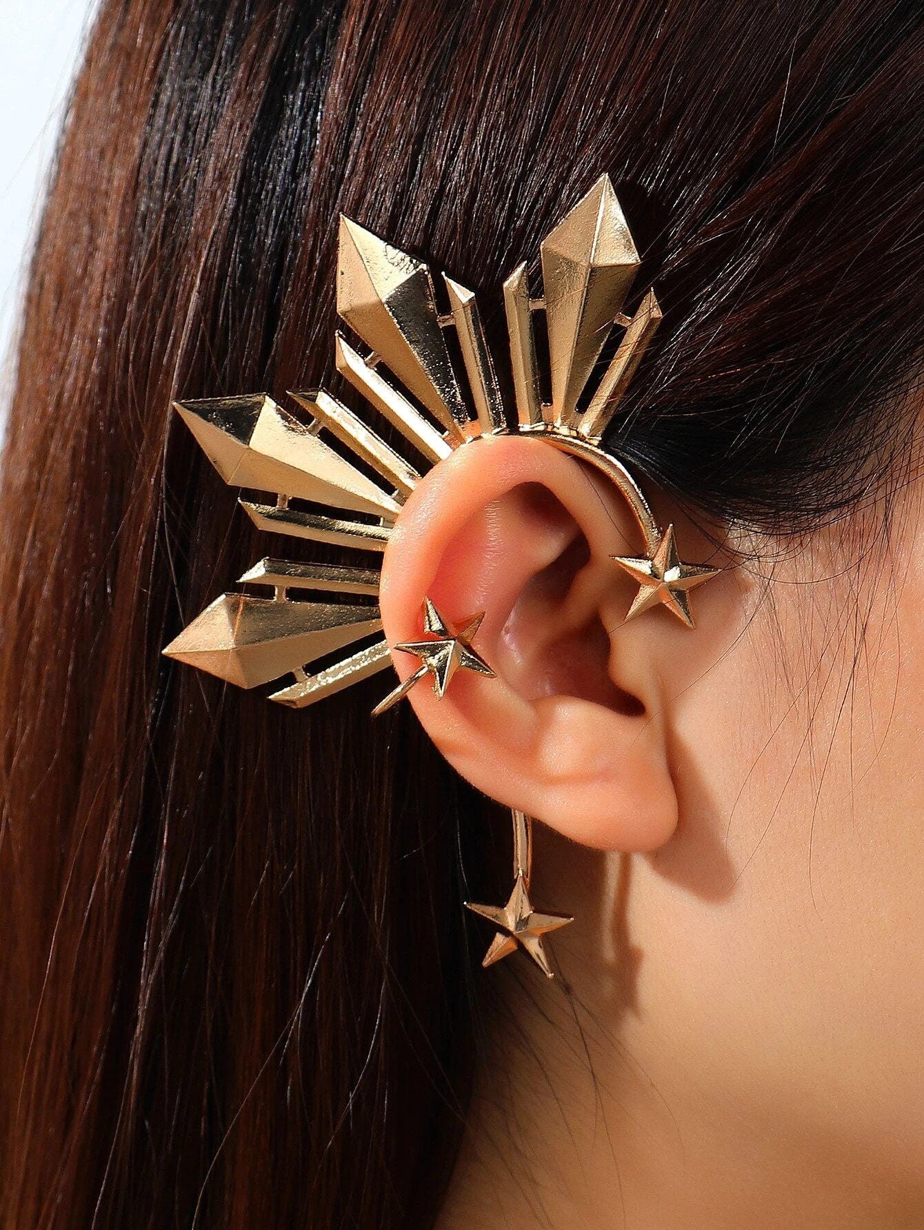 Gold Star Ear Cuff