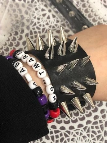 Spiked Bracelet 3 Row