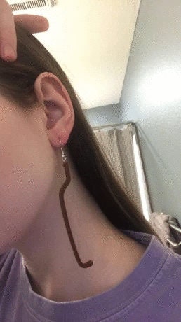 Violin Earrings