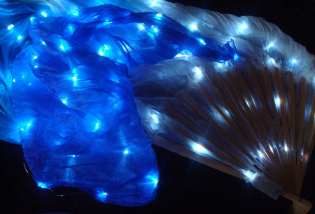 Led Fan Veil Silk