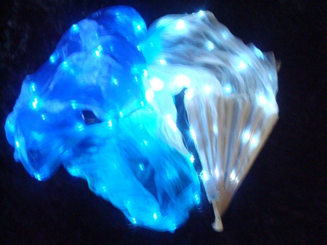 Led Fan Veil Silk