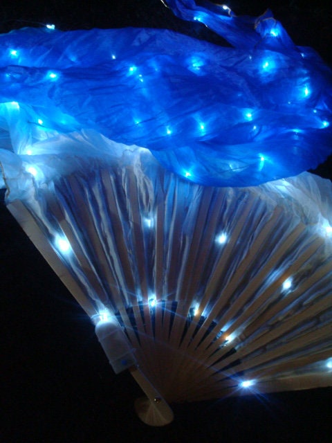 Led Fan Veil Silk