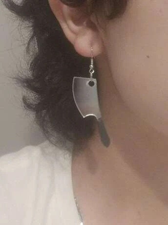 Butcher Knife Earrings