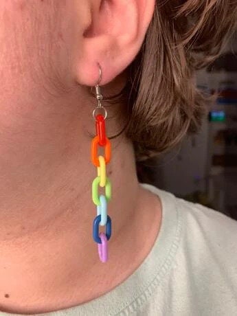 Rainbow Pride Earrings