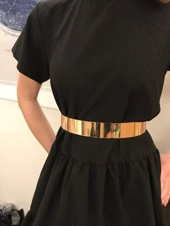 Gold Minimalist belt