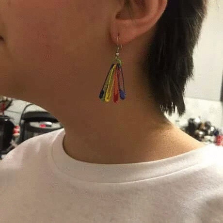 Safety Pin Earrings