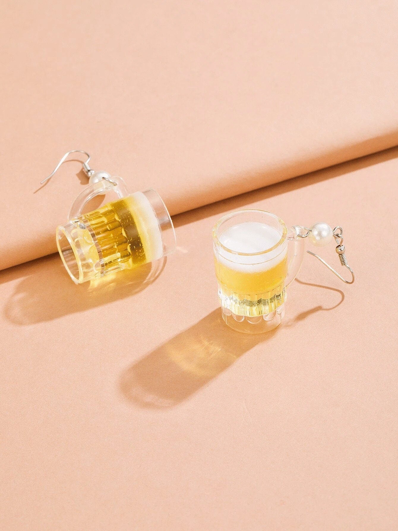 Beer Mug Earrings