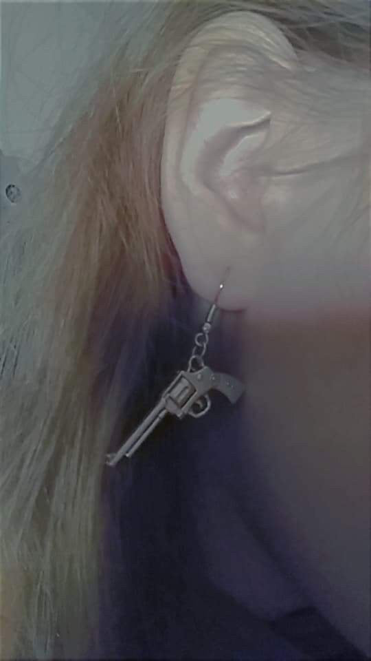 Gun Earrings