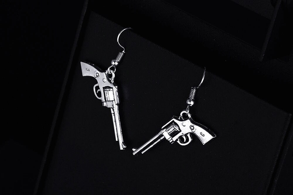 Gun Earrings