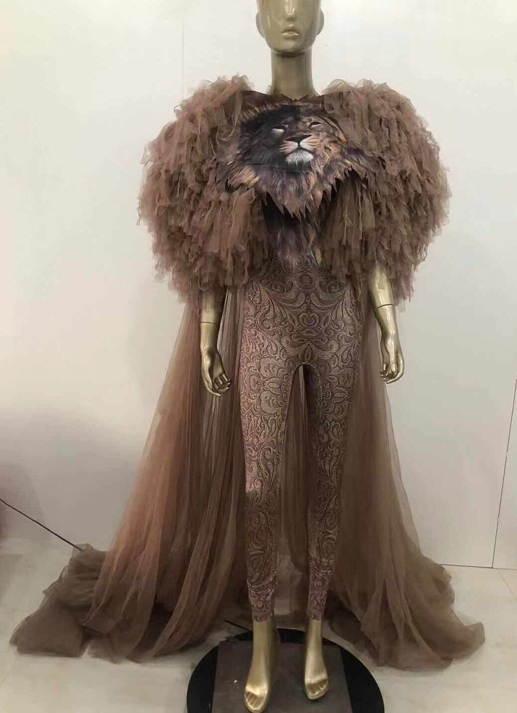 Lion King Queen Jumpsuit Cloak