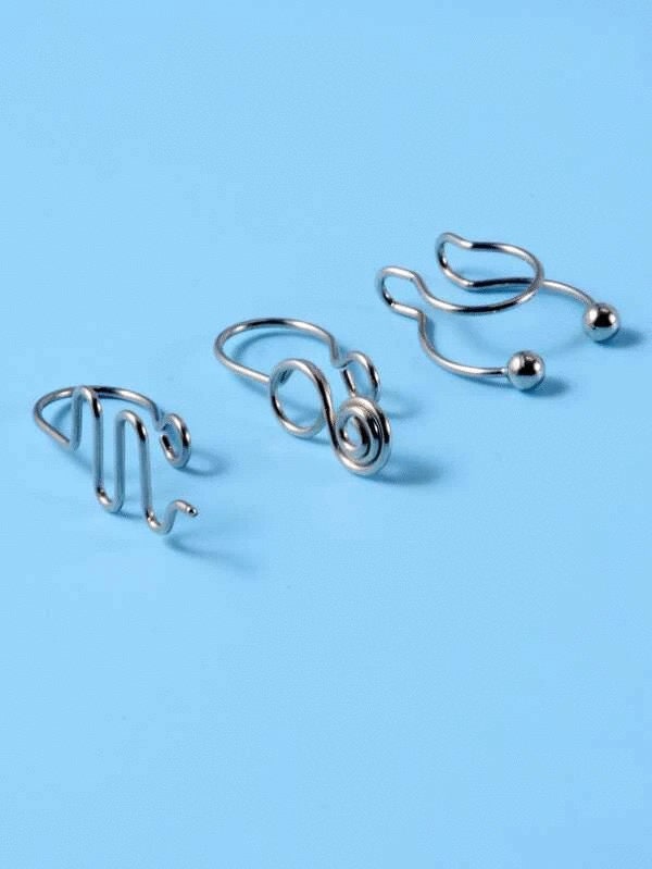 Nose Cuff 3pcs