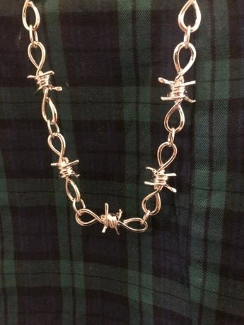 Chunky Barbed Wire Chain