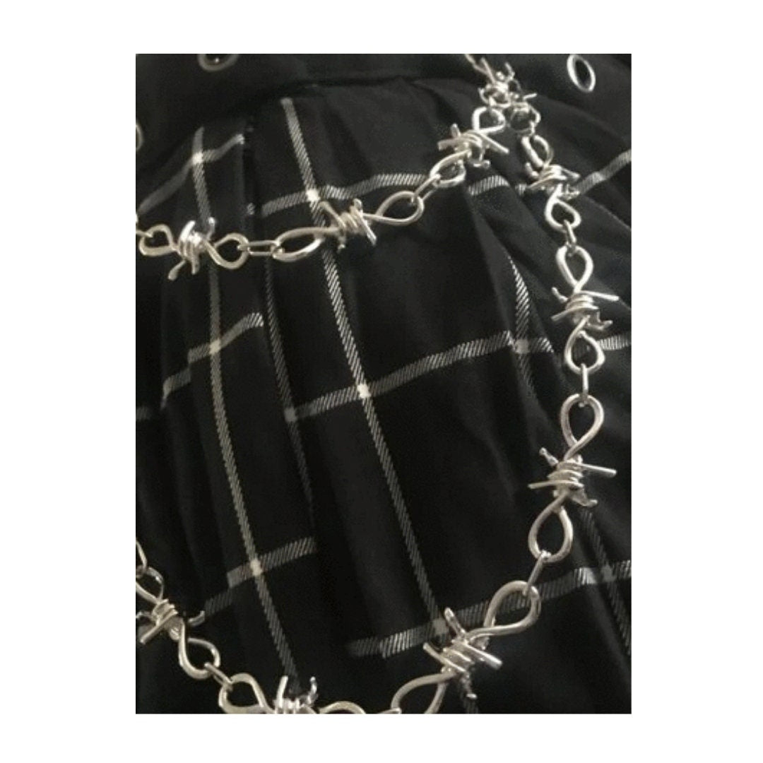 Chunky Barbed Wire Chain