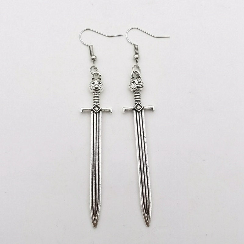 Anime Earrings Sword