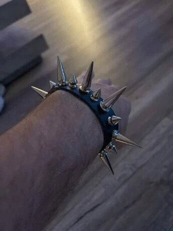 Punk Spiked Bracelet Geometric