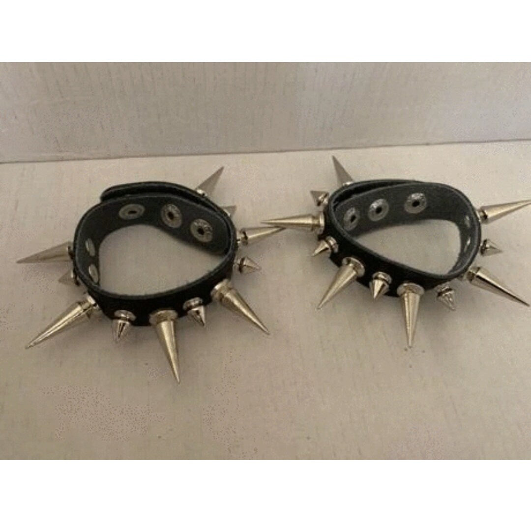 Punk Spiked Bracelet Geometric