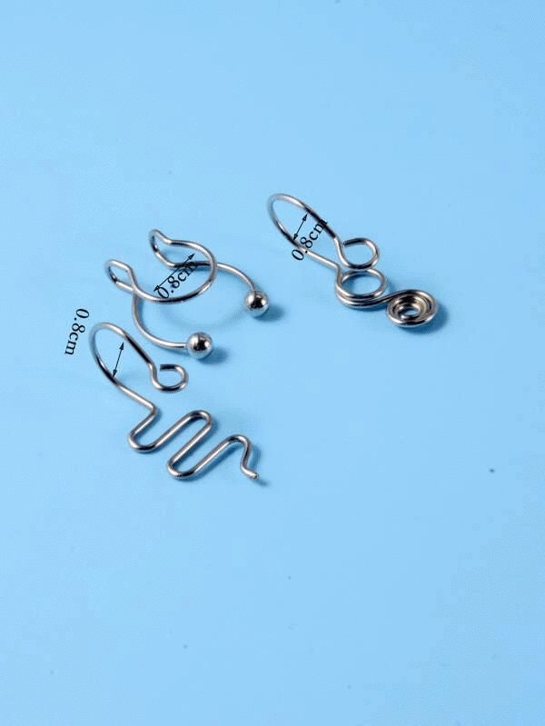 Nose Cuff 3pcs