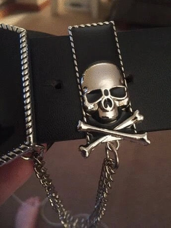 Gothic Skull Belt