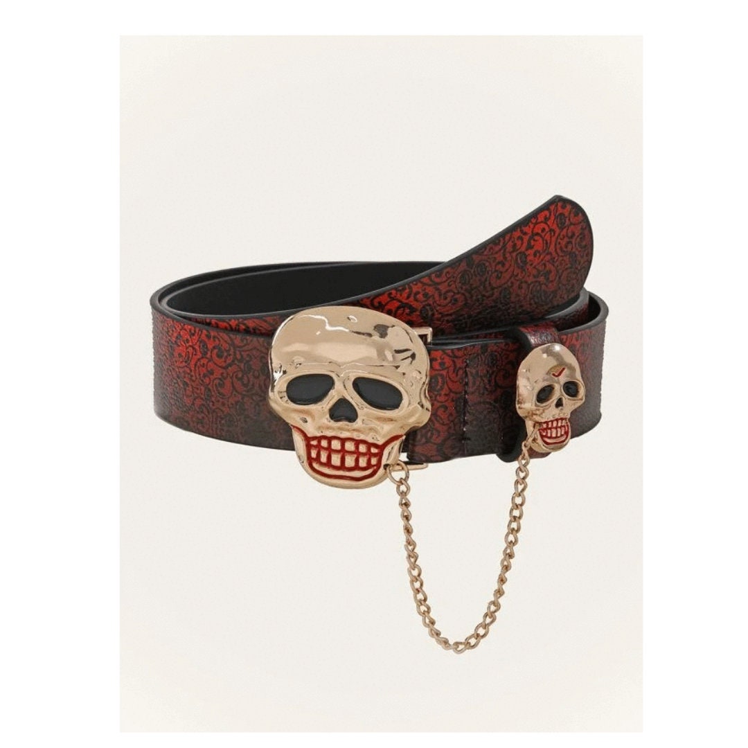 Gothic Skull Belt