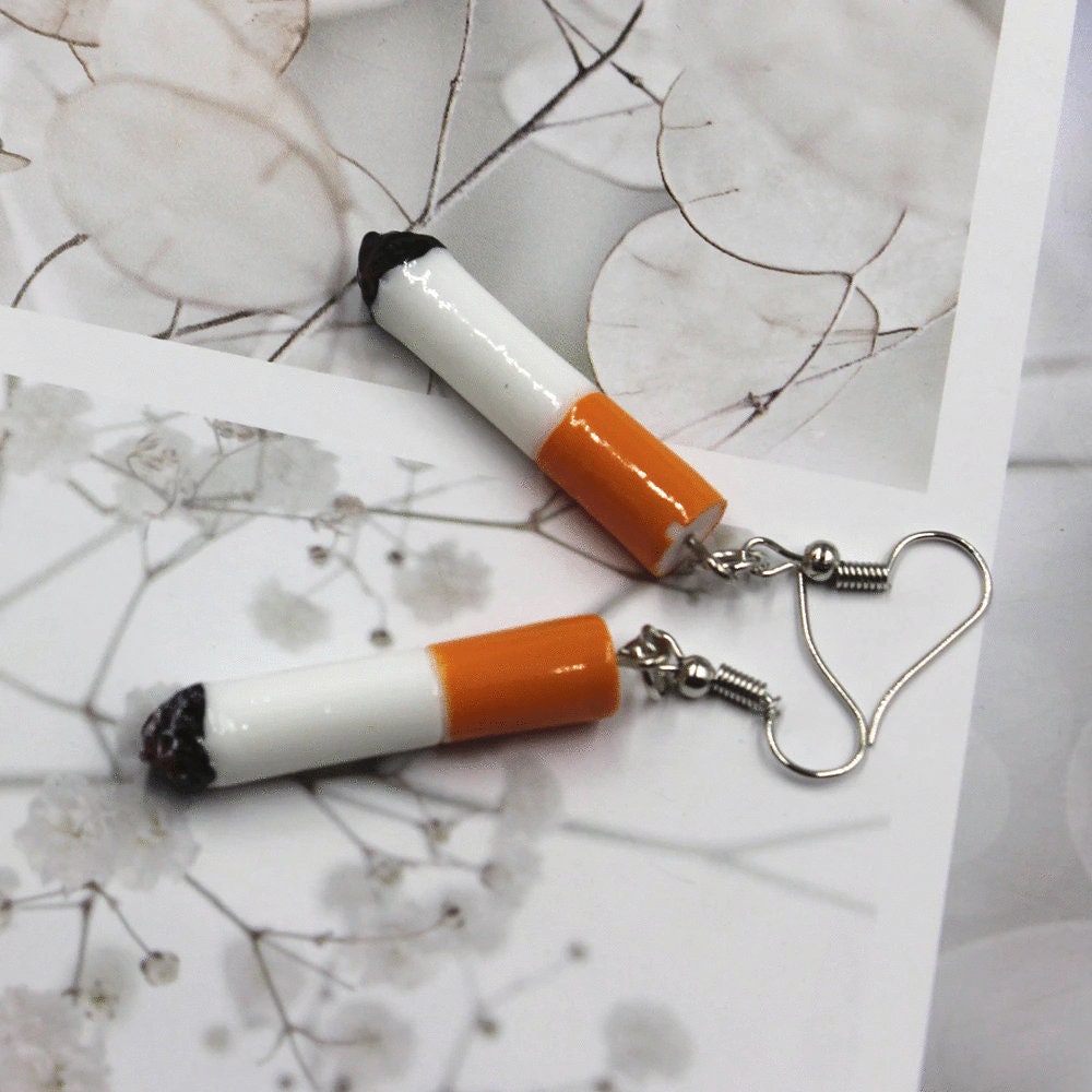 Punk Cigarette Earrings