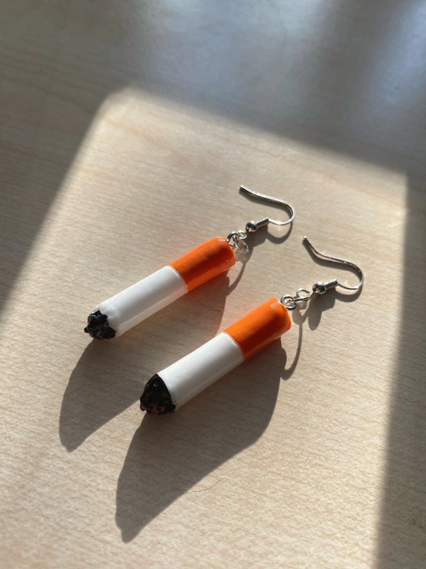 Punk Cigarette Earrings