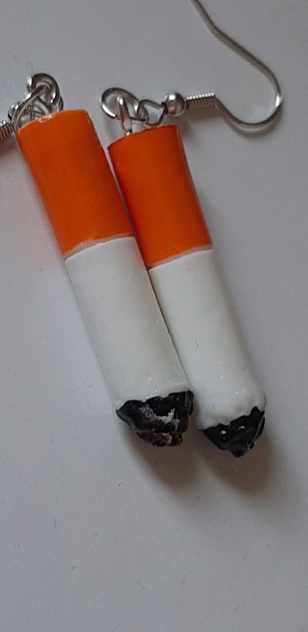 Punk Cigarette Earrings