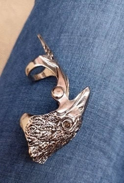 Gothic Eagle Decor Ring