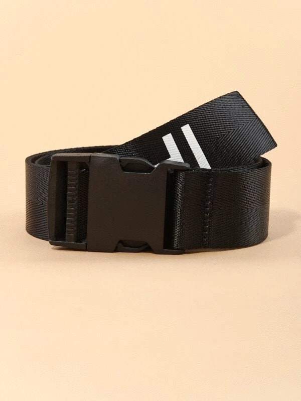 Letter Graphic Tape Belt