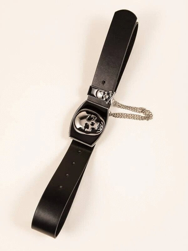 Gothic Skull Belt