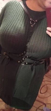 Spiked Waist Harness Belt