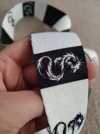 Dragon Black and White Belt